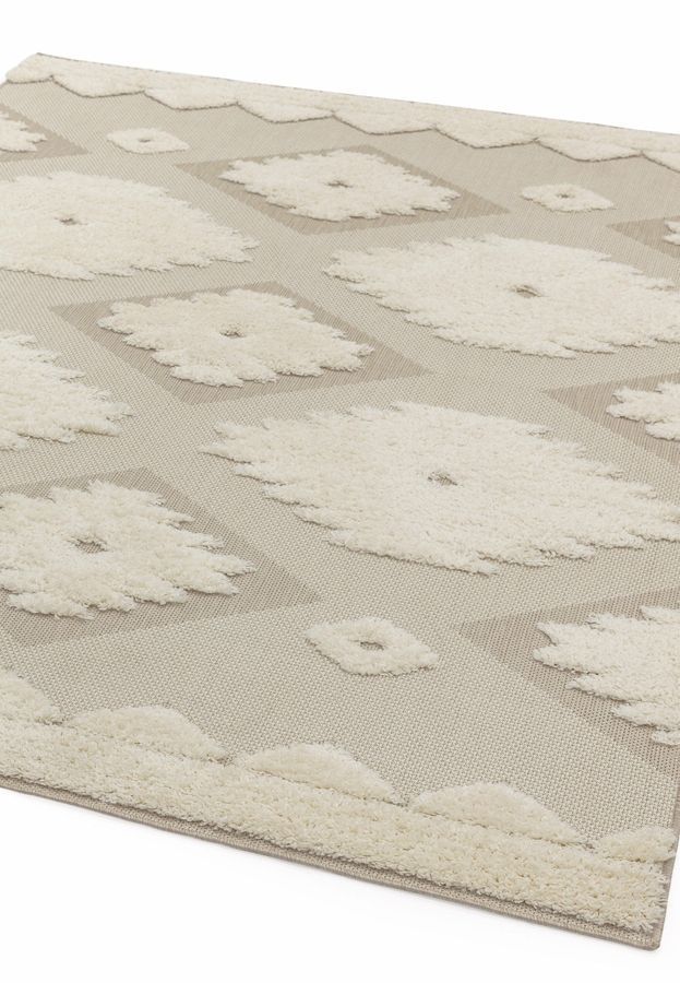 Килим для вулиці і дому Monty Natural/Cream Tribal Indoor/Outdoor MN02 120x170 см