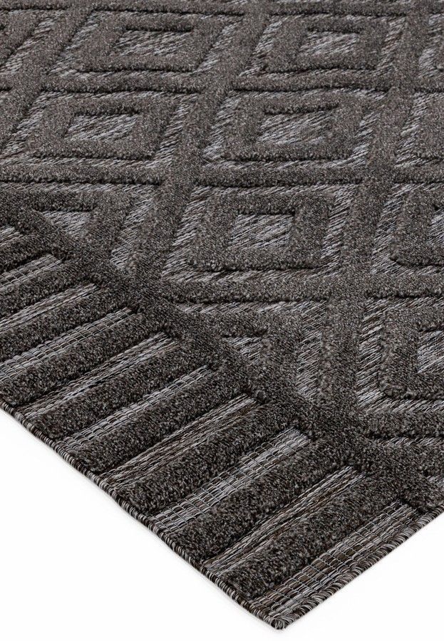 Ковер для дома и улицы Salta Charcoal Diamond SA02 120x170 см