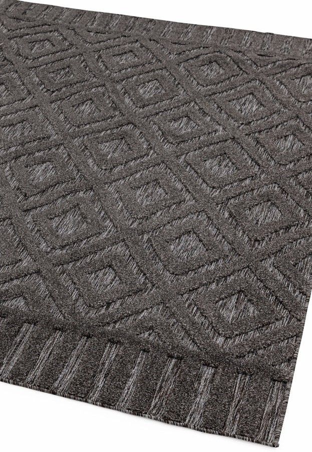Ковер для дома и улицы Salta Charcoal Diamond SA02 120x170 см