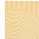 Ковер Muse Yellow Geometric Rug MU18 80x150 см