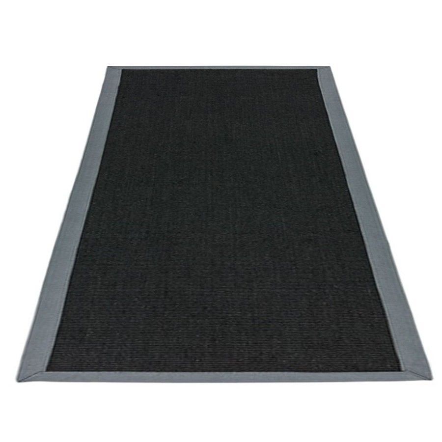 Ковер Sisal Black/Grey 68х240 см