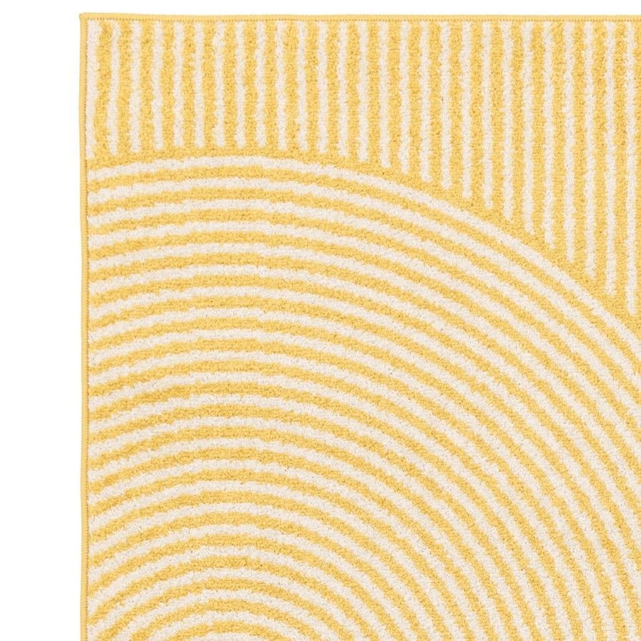 Ковер Muse Yellow Geometric Rug MU18 80x150 см