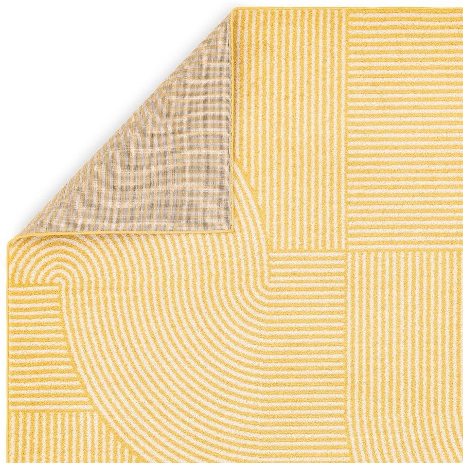 Ковер Muse Yellow Geometric Rug MU18 80x150 см