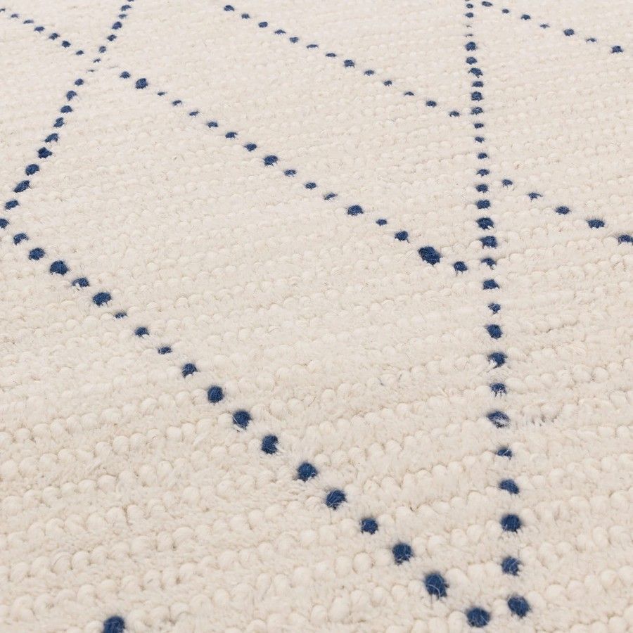 Килим Nepal Cream Blue Linear 120x170 см
