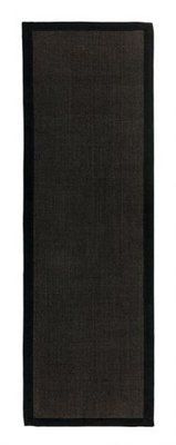 Ковер Sisal Black/Grey 68х300 см