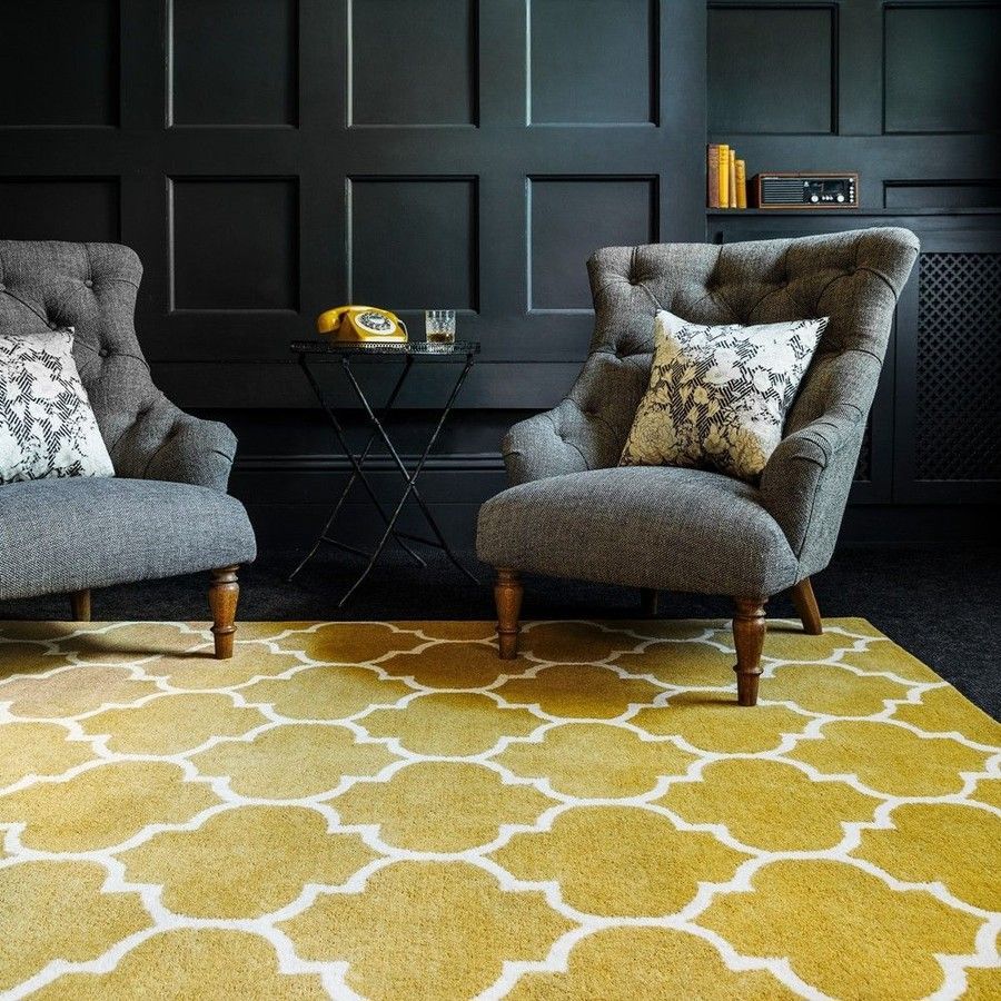 Килим Albany Ogee Ochre 120x170 см