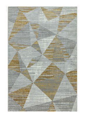 Килим Orion OR12 Block Yellowr 80х150 см