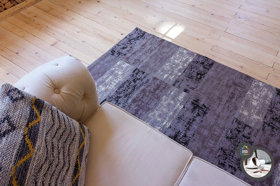 Килим легкої чистки ANZE TAUPE 160x230, сірий, 1.6 х 2.3 м, Сірий