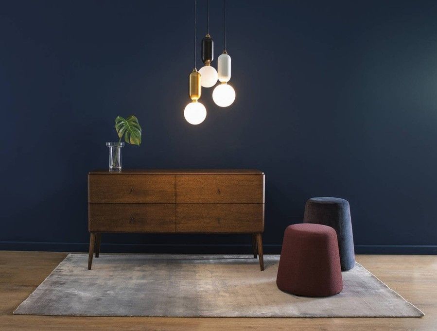 Килим ручної роботи Geos Smoky Blue 160x230, сірий, 1.6 х 2.3 м, Сірий
