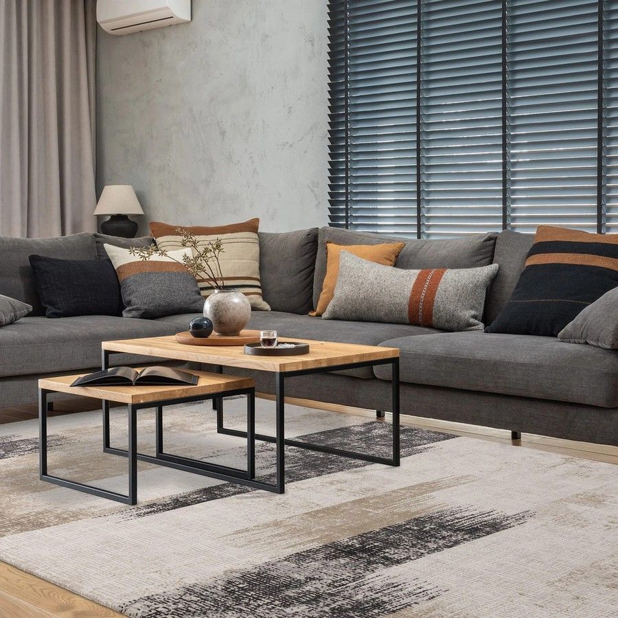 Килим Kuza Lines Beige 160x230 см