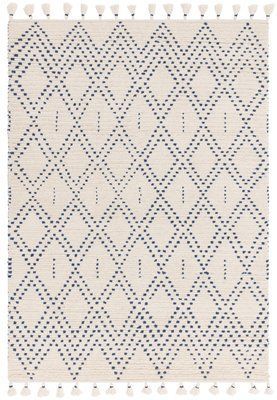Ковер Nepal Cream Blue Diamond 120x170 см