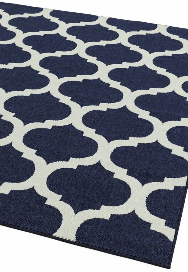 Ковер для улицы и дома Antibes AN02 Blue Trellis 200x290
