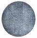 Килим ручної роботи Linen Dark Blue 300 круглий