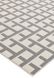 Килим для вулиці і дому Antibes AN03 White/Grey Grid 80x150