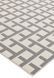 Килим для вулиці і дому Antibes AN03 White/Grey Grid 80x150