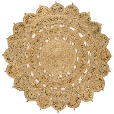 Ковер Zira Jute 001 Natural 150х150 см