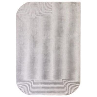 Килим Kuza Shape Silver/Grey 120х170 см