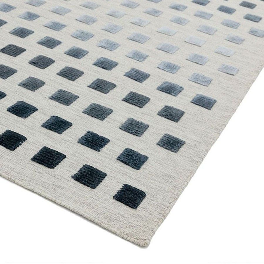 Килим Theo Silvery Squares 120х170 см