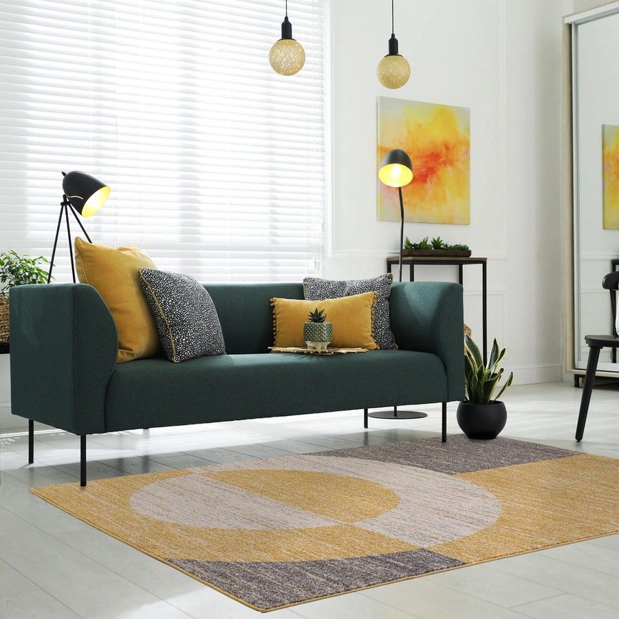 Ковер Muse Yellow Halo Rug MU22 200x290 см