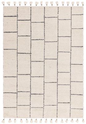Ковер Nepal Cream Black Tile 120x170 см