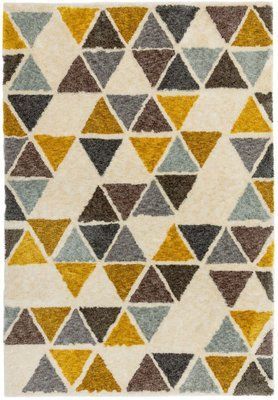 Килим Gala GA04 Yellow Triangle 120х170 см