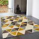 Ковер Gala GA04 Yellow Triangleо 120х170 см