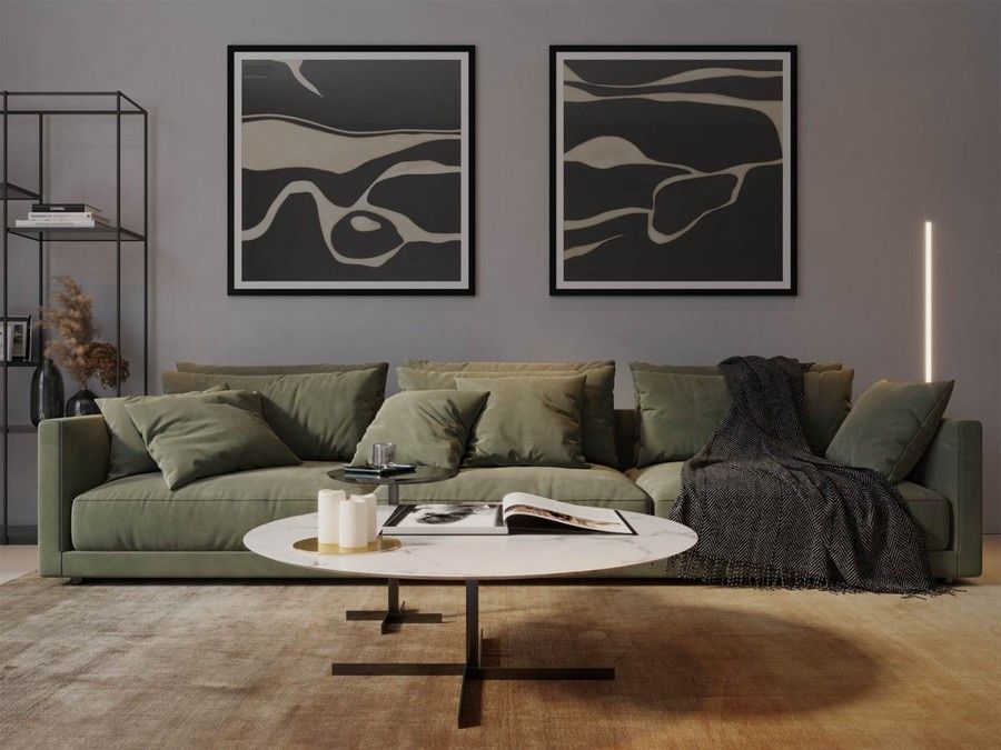Ковер ручной работы Sunset Taupe 200x300