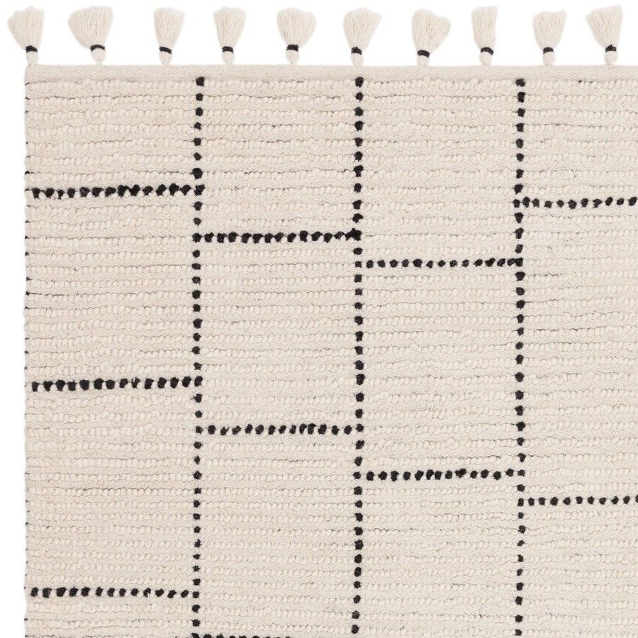 Килим Nepal Cream Black Tile 160x230 см