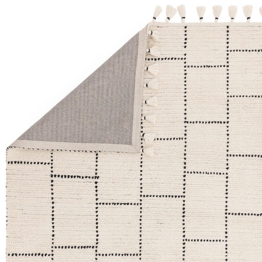 Килим Nepal Cream Black Tile 160x230 см