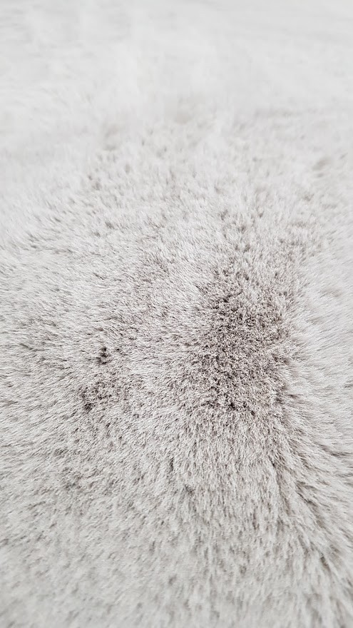 Килим Rabbit grey 60x180 шкірка Бельгія, серый, 0.6 х 1.8 м, Сірий