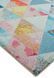 Ковер Amelie AM03 Triangles розово-голубой 80х150 см
