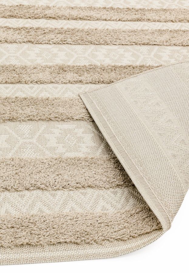 Ковер для улицы и дома Monty Natural/Cream Stripe Indoor/Outdoor MN04 120x170 см