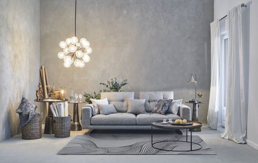 Килим легкої чистки Lipari Gray 200x300
