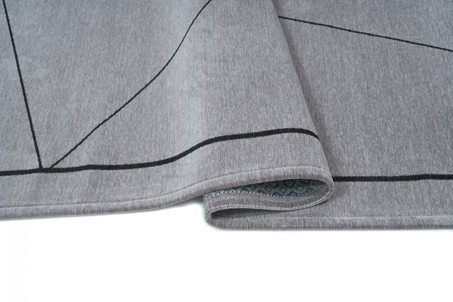 Килим легкої чистки Linea Grey 160x230