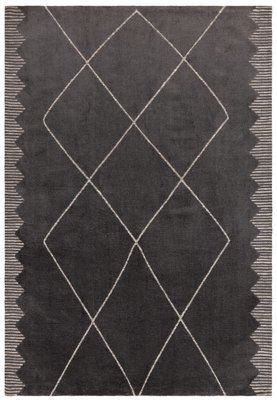 Ковер Mason Diamond Black 120x170 см