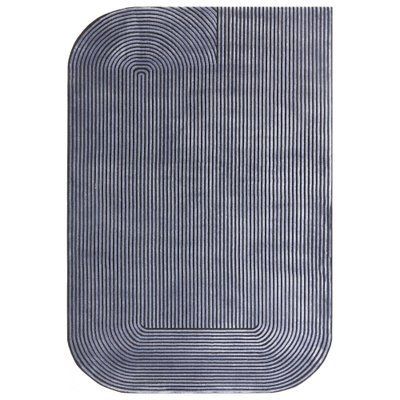 Килим Kuza Shape Black/Navy 120х170 см