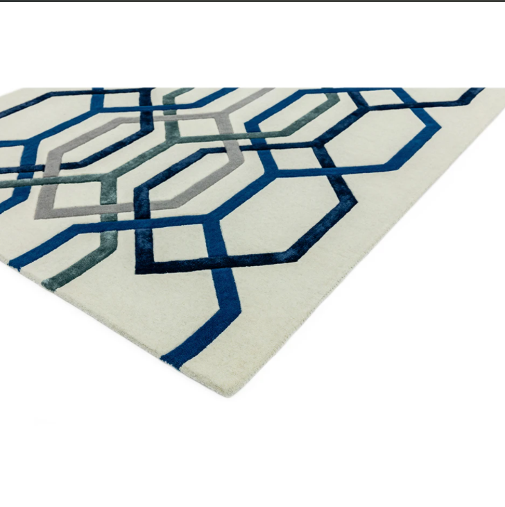 Килим Matrix MAX65 Hexagon White 200х300 см