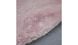 Ковер Rabbit pink 120x120 см круглый шкурка Бельгия