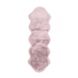 Ковер Rabbit pink 60x180 шкурка Бельгия, Розовый, 0.6 х 1.8 м, Розовый
