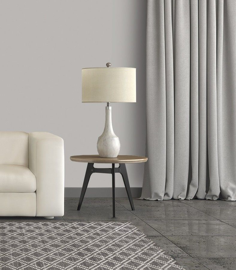 Килим легкої чистки PONE Gray 160x230, сірий, 1.6 х 2.3 м, Сірий