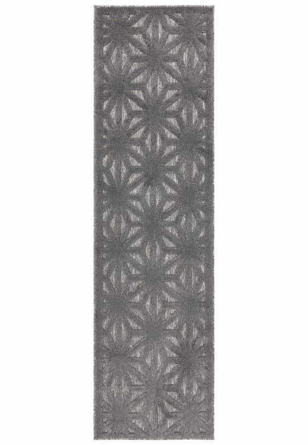 Килим для дому і вулиці Salta Antracite Star SA01 120x170 см