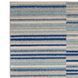 Ковер Muse Blue Stripe Rug MU05 66x240 см