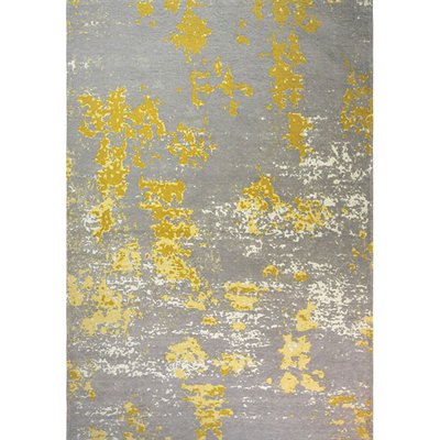 Ковер легкой чистки Modena Coast 160x230, жовтий;сірий, 1.6 х 2.3 м, Желтый, Серый