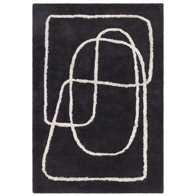 Ковер Infinity 94 Charcoal 120х170 см