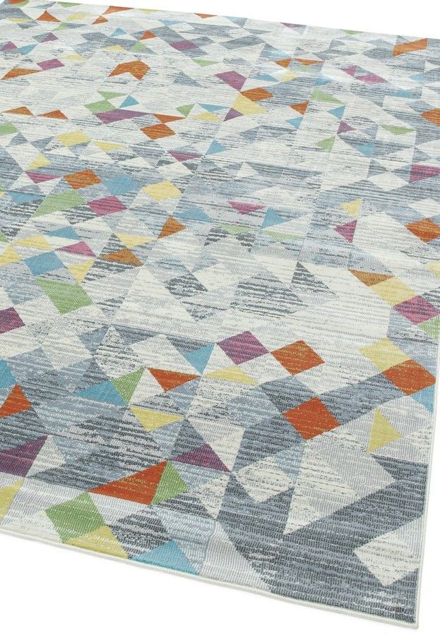 Килим Amelie AM12 Rhombus Grey 80х150 см