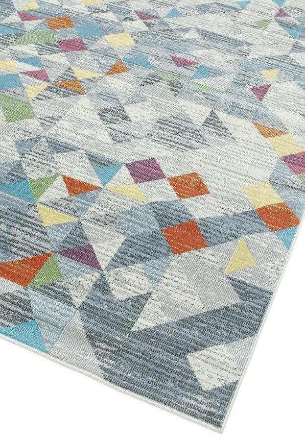 Килим Amelie AM12 Rhombus Grey 80х150 см
