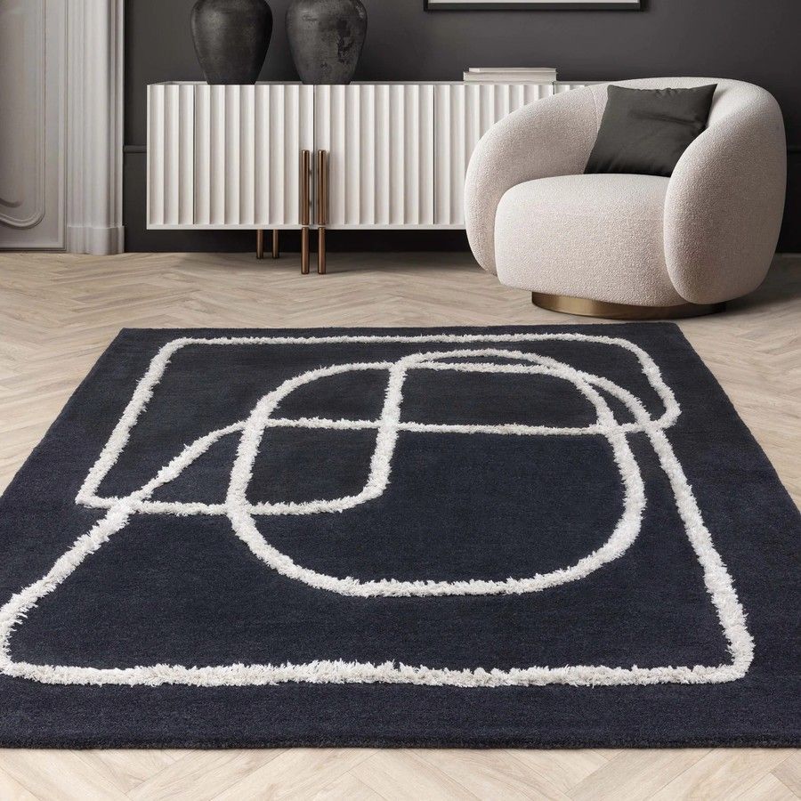 Килим Infinity 94 Charcoal 120х170 см
