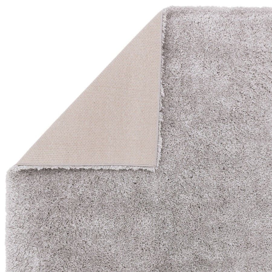 Ковер Ritchie Light Grey мягкий на ощупь лохматый 80x150 см